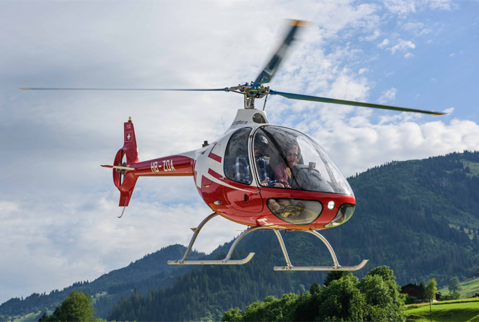 Durchführung eines kostenlosen Infoanlasses zur Pilotenausbildung in Bern-Belp.